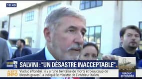 Viaduc effondré en Italie: "Le nombre de victimes continue d'augmenter", affirme le maire de Gênes