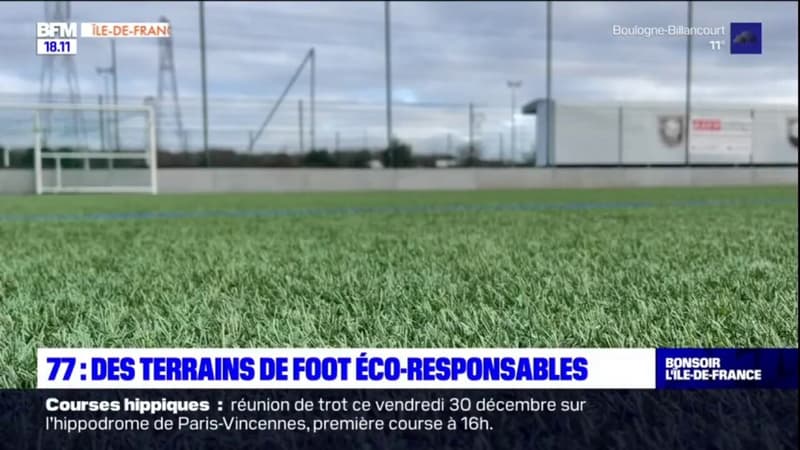 Seine-et-Marne: des terrains de foot éco-responsables