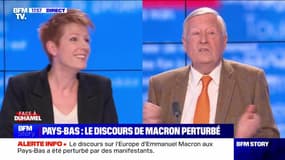 Face à Duhamel : Pays-Bas, le discours de Macron perturbé - 11/04