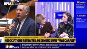 Négociations sur les retraites: FO dénonce une "mascarade"
