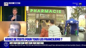 Covid-19: les pharmacies franciliennes prêtes pour le rush des tests