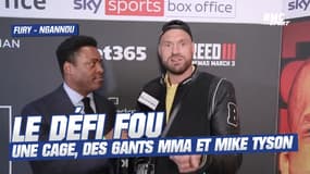 Combat : Le défi fou de Fury à Ngannou, un combat dans une cage arbitré par Mike Tyson !