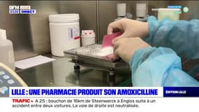 Lille: une pharmacie produit son amoxicilline