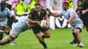 Le Biarrot James Cronin durant la rencontre de Top 14 entre Biarritz et le Racing 92 samedi 18 septembre à Biarritz
