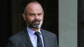 Le Premier ministre Edouard Philippe à la sortie de l'Elysée, le 10 juin 2020 à Paris