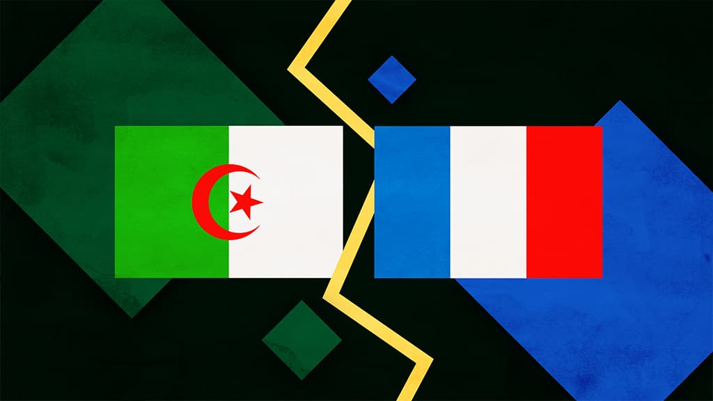 Tensions entre l'Algérie et la France (illustration)