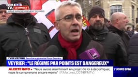 Yves Veyrier sur la réforme des retraites: "Je demande solennellement à ce qu'on stoppe le projet de loi"