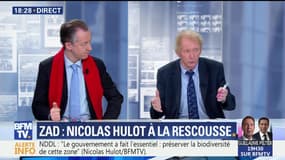 Évacuation de la Zad : Nicolas Hulot monte en première ligne