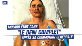 Cyclisme : Molard était dans "le déni complet" après sa commotion cérébrale