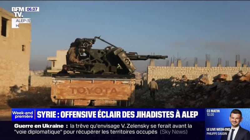 Syrie: offensive éclair des forces jihadistes à Alep