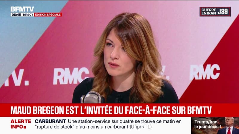 Carburants: "L'État ne profite jamais d'une crise pétrolière", assure Maud Bregeon, porte-parole du gouvernement