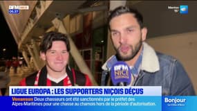 Ligue Europa: les supporters niçois déçus