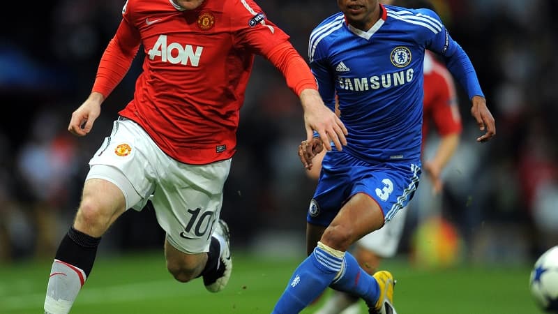Wayne Rooney et Ashley Cole