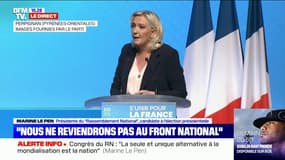 Marine Le Pen dénonce l'"inspiration totalitaire" de l'Union européenne