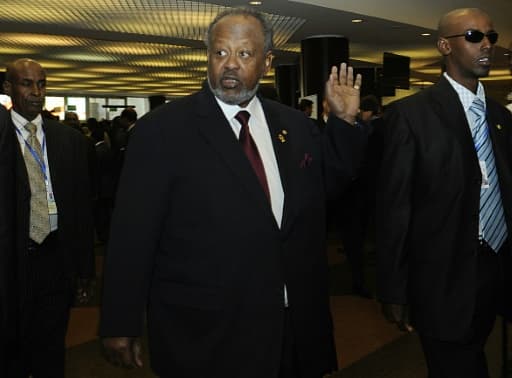 Le président érythréen Issayas Aferworki à son arrivée le 30 janvier 2011 au sommet de l'Union Africaine à Addis Abbeba Le président érythréen Issayas Aferworki à son arrivée le 30 janvier 2011 au sommet de l'Union Africaine à Addis Abbeba