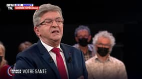 Jean-Luc Mélenchon sur les Ehpad: "Nous ferons voter l'interdiction de faire des dividendes, du profit, sur les personnes âgées dépendantes"