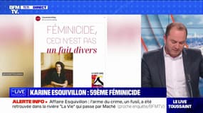 Karine Esquivillon est le 59e féminicide recensé depuis le début de l'année