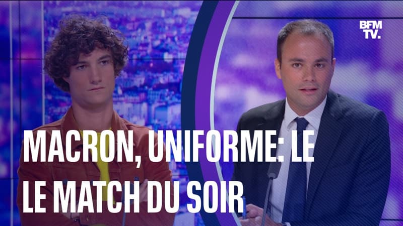 Macron, uniforme, Darmanin: le match du soir entre Charles Consigny et Pablo Pillaud-Vivien