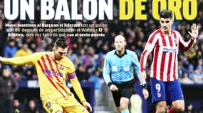 Lionel Messi en Une de Marca