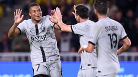 Kylian Mbappé buteur à Nantes