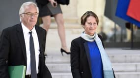 François Rebsamen et Ségolène Royal étaient les deux seuls nouveaux entrants au gouvernement en janvier 2014.