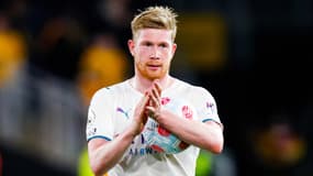 Kevin De Bruyne avec Manchester City, le 11 mai 2022