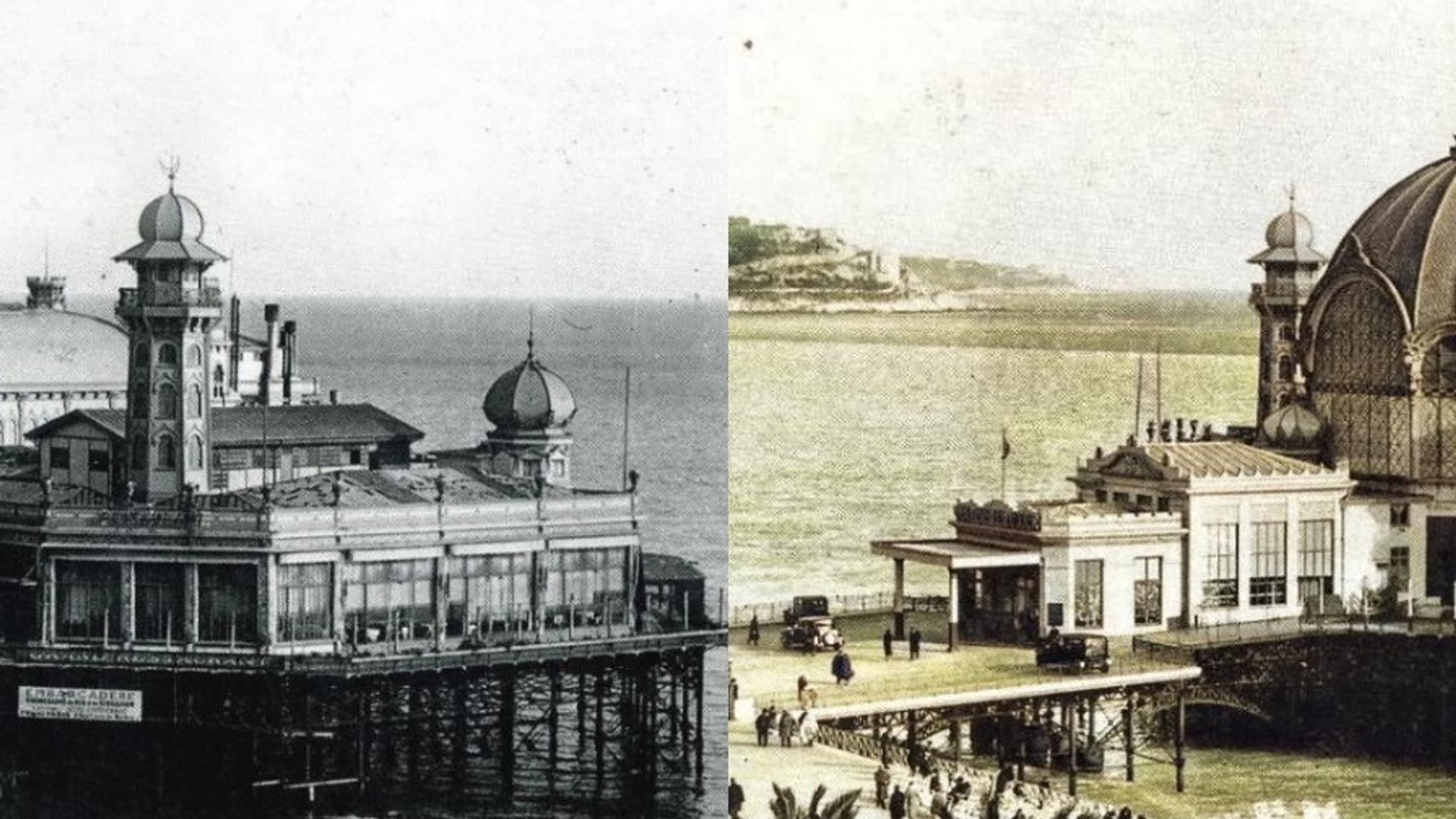 Le casino disparu de Nice retrouve partiellement des couleurs. Le casino disparu de Nice retrouve partiellement des couleurs.