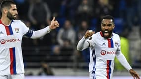 Gonalons et Lacazette