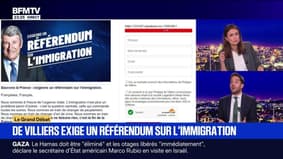 De Villiers exige un référendum sur l'immigration - 15/09