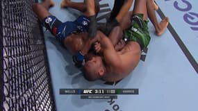 Résumé UFC : Harris endort Wells avec un étranglement "anaconda" 