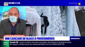 Pays des Écrins: le maire de Freissinières justifie l'installation d'une cascade de glace artificielle