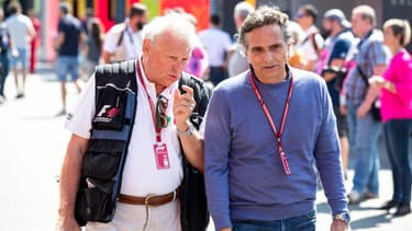 Nelson Piquet (à droite) en 2018
