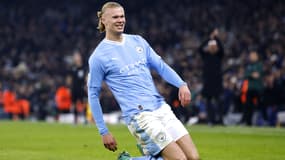 Erling Haaland avec Manchester City le 7 novembre 2023