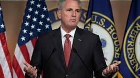 Le républicain Kevin McCarthy au Congrès à Washington le 18 novembre 2021
