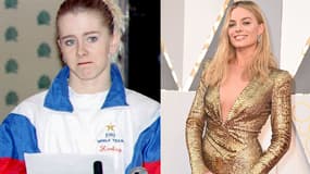 Tonya Harding en janvier 1994 / Margot Robbie