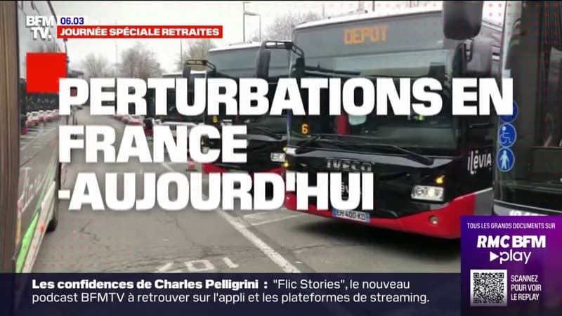 Grève dans les transports contre la réforme des retraites: 1 TGV sur 3 et 2 TER sur 10