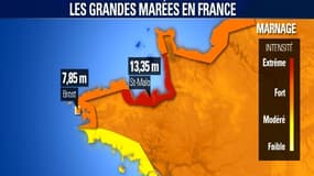 La Normandie sera la région la plus touchée par le phénomène des hautes marées.