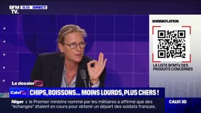 Shrinkflation: "Dans le contexte d'inflation et de précarité alimentaire grandissantes, c'est totalement scandaleux et inacceptable d'abuser de cette situation", pour Karine Jacquemart (Foodwatch)