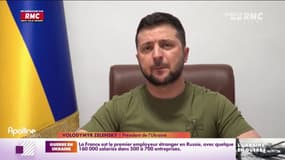 Guerre en Ukraine : Volodymyr Zelensky demande aux entreprises françaises de quitter la Russie