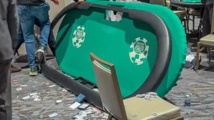 WSOP C Cherokee : un joueur incontrôlable retourne la salle 