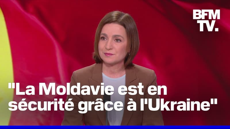 L'interview de Maia Sandu, présidente de Moldavie, en intégralité