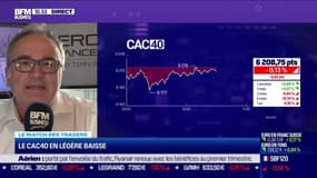 Le Match des traders : Andréa Tueni VS Jean-Louis Cussac - Le CAC 40 en légère baisse - 25/07