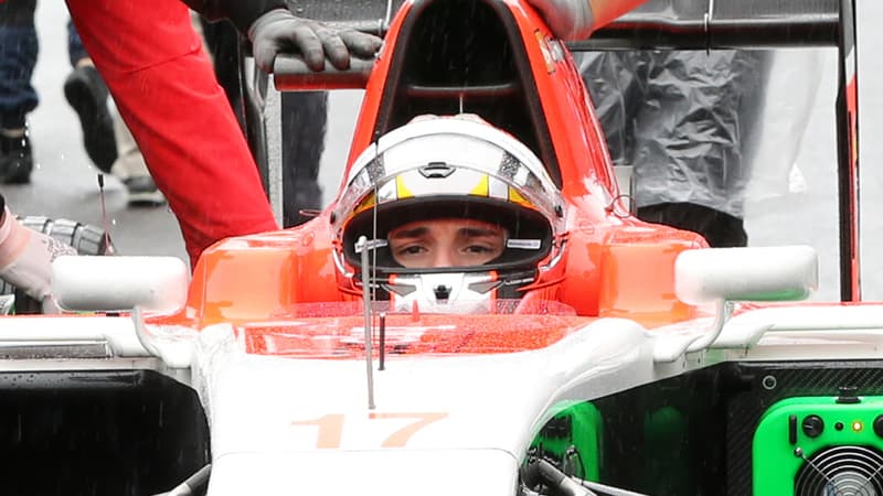 Le pilote français Jules Bianchi, dimanche au Japon, avant son accident.