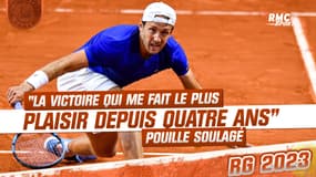 Roland-Garros: "La victoire qui me fait le plus plaisir depuis quatre ans", Pouille soulagé d'avoir passé le 1er tour des qualifs