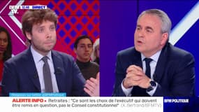 Xavier Bertrand: "Il faut reconnaître le pôle social" au sein de LR