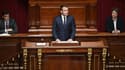 Emmanuel Macron s'exprime devant le Parlement réuni en Congrès, le 3 juillet 2017