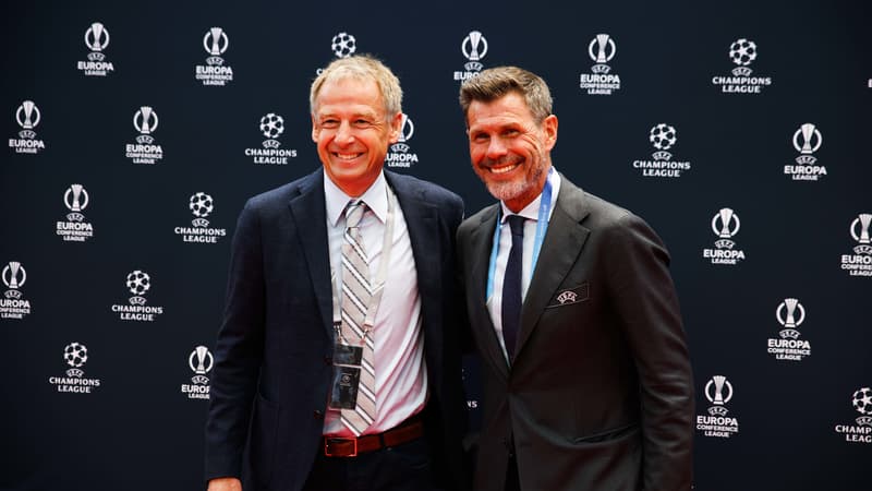 Jurgen Klinsmann et Zvonimir Boban le 31 août 2023.
