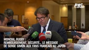 Mondial rugby : Remboursement, sécurité... Le message de Serge Simon aux fans français au Japon
