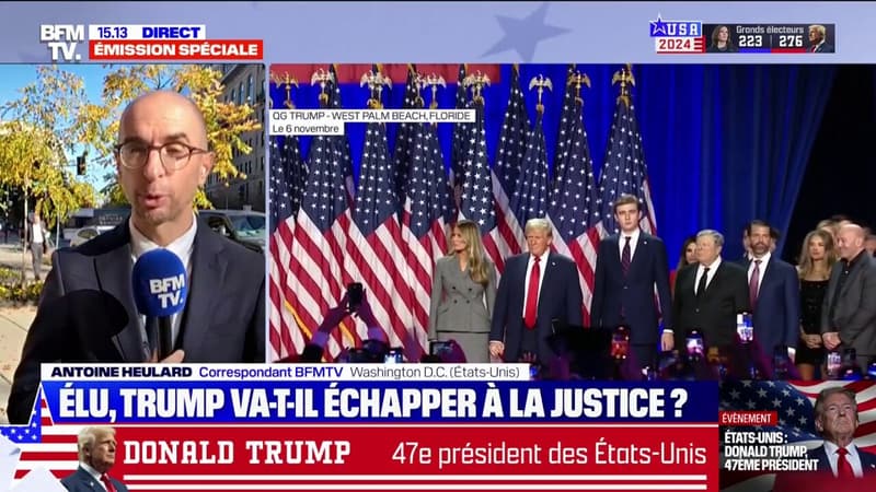 Après sa victoire, Donald Trump va-t-il pouvoir échapper à la justice?