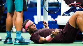 Rafael Nadal à l'US Open, à New York le 1er septembre 2022